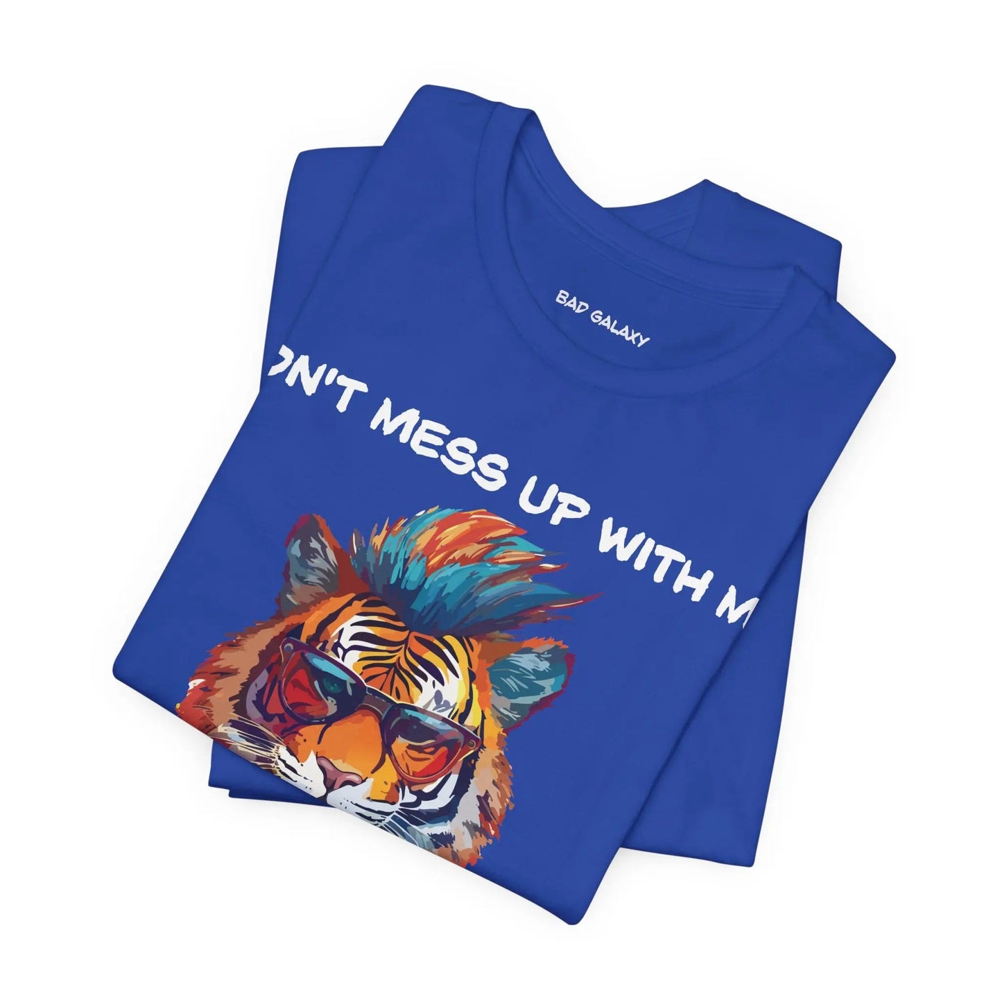 Animal T Shirt Bad Galaxy Made To Order Cotton Tee With Eco Friendly Inks Free Shipping USA
