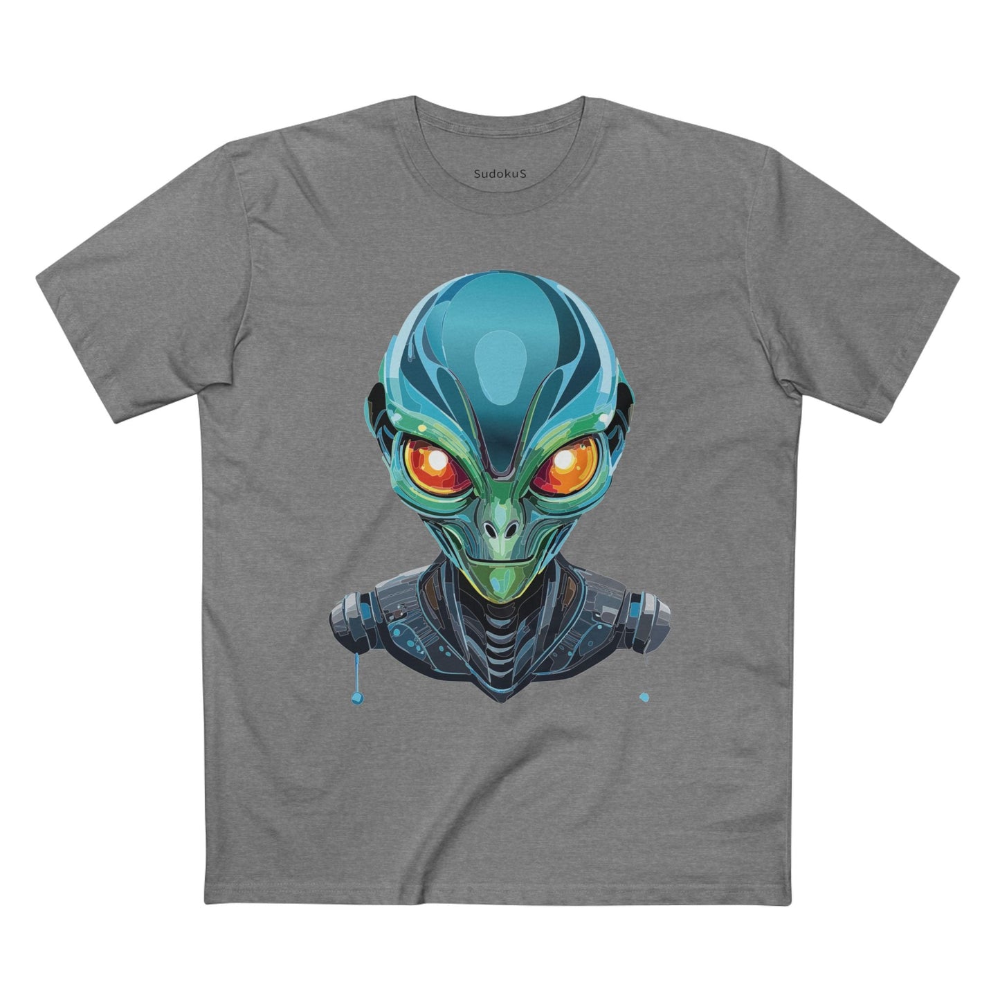 Aliens Graphic Unisex 100 Cotton Staple Tee 12
