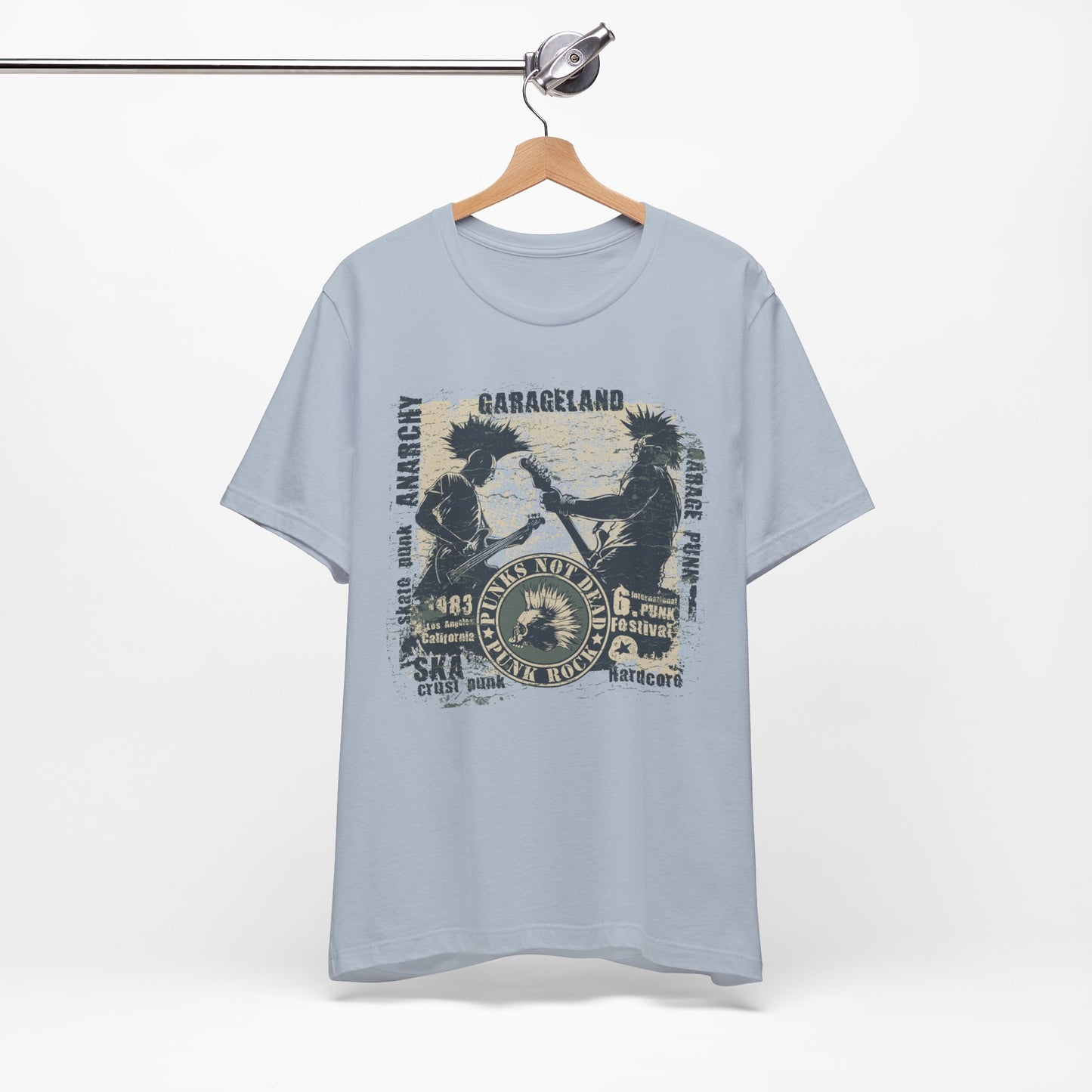 Punk Rock Graphic Tee, Retro Graphic T-Shirt, Artistic Vintage T-Shirt, Vintage Shirt, Retro Tee, Art Design Music Tees