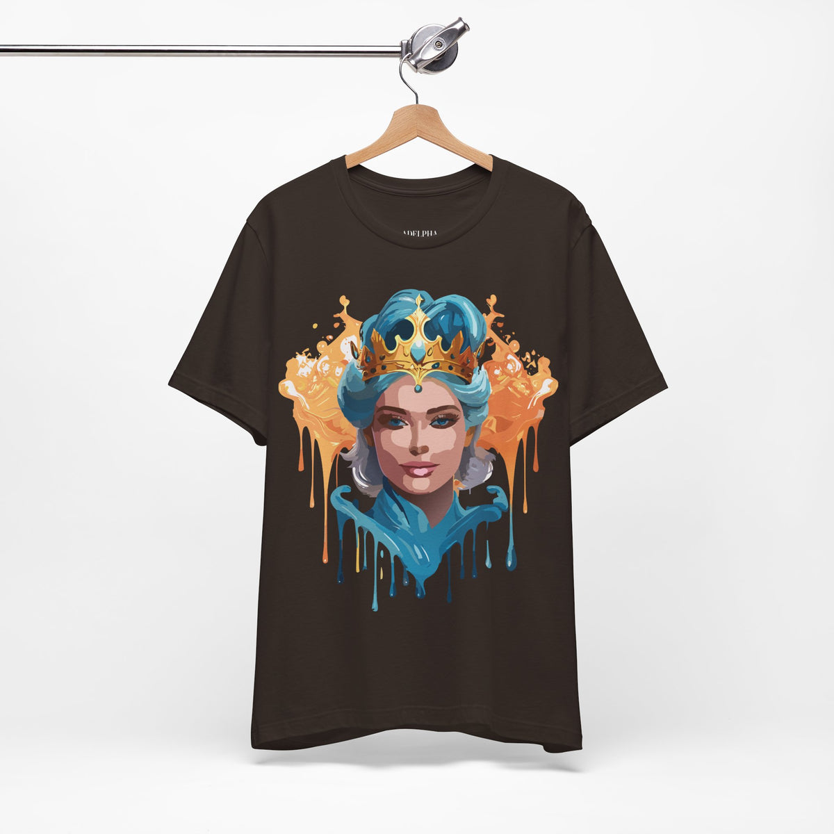 Queen Graphic Unisex Cotton Bella+Canvas Tee with Art Design m183