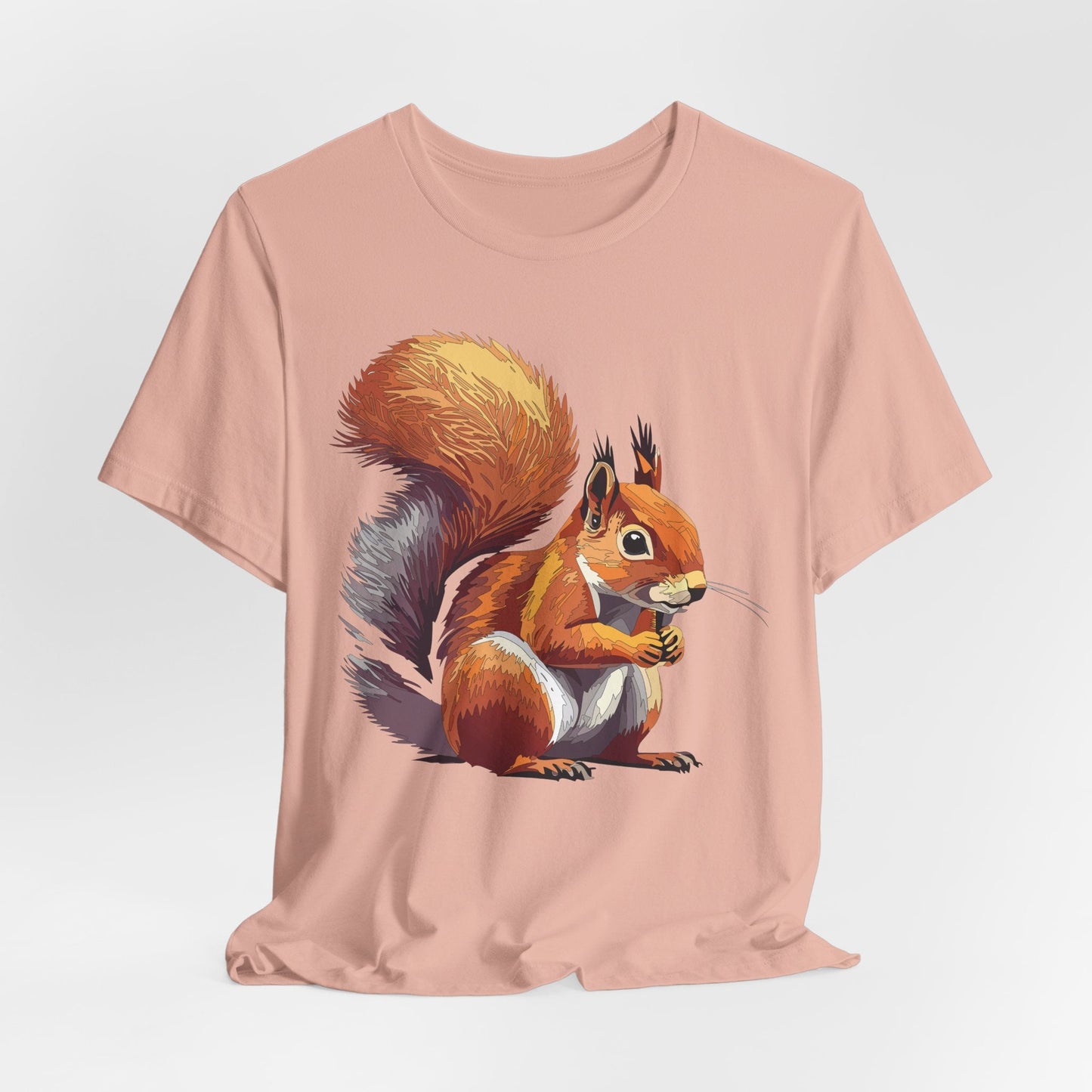 Unisex Animal Shirt Art Design Tee Shirt With Wild Animals Gildan Softstyle 64000 Cotton