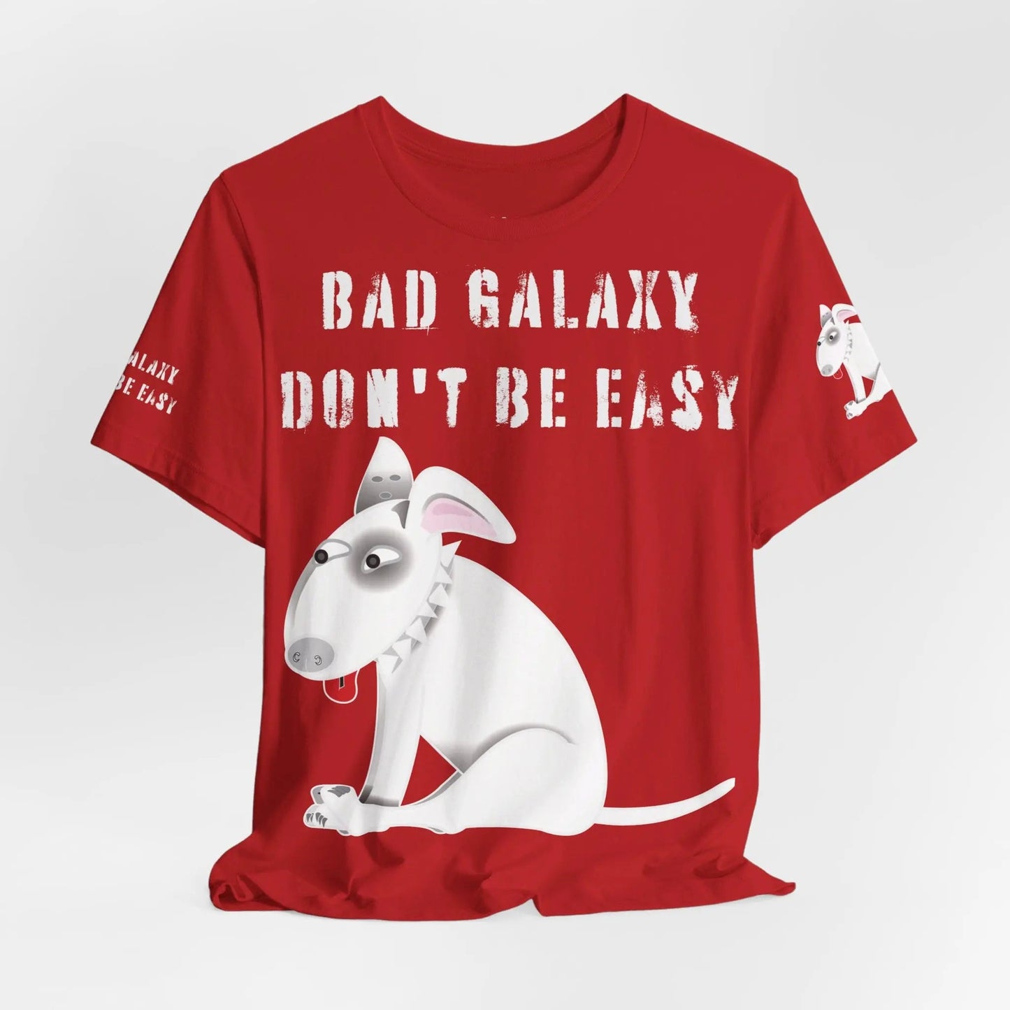 Funny Dog Tee Shirt Made In USA 100 Percent Cotton Eco Friendly Ink Free Shipping