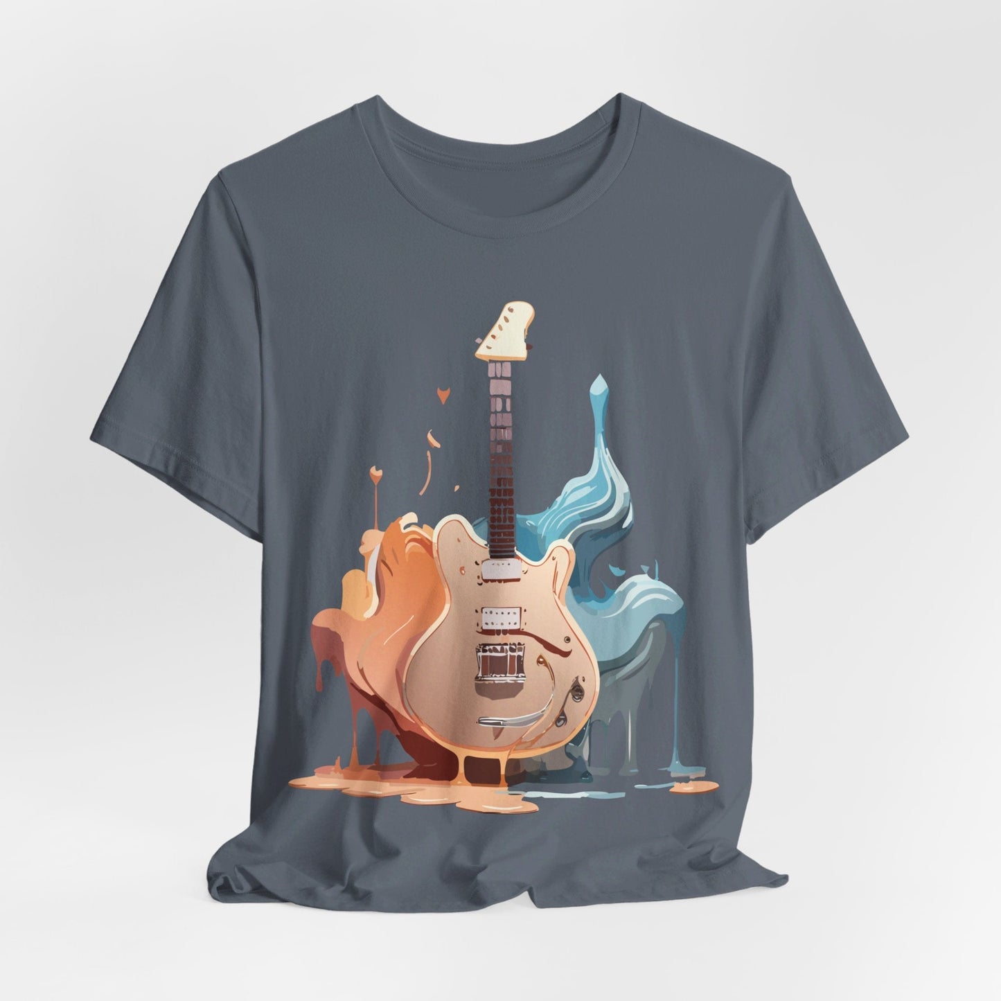 Adelpha Vintage Inspired Graphic Music T Shirt Unisex Short Sleeve Tee For Everyday Wear