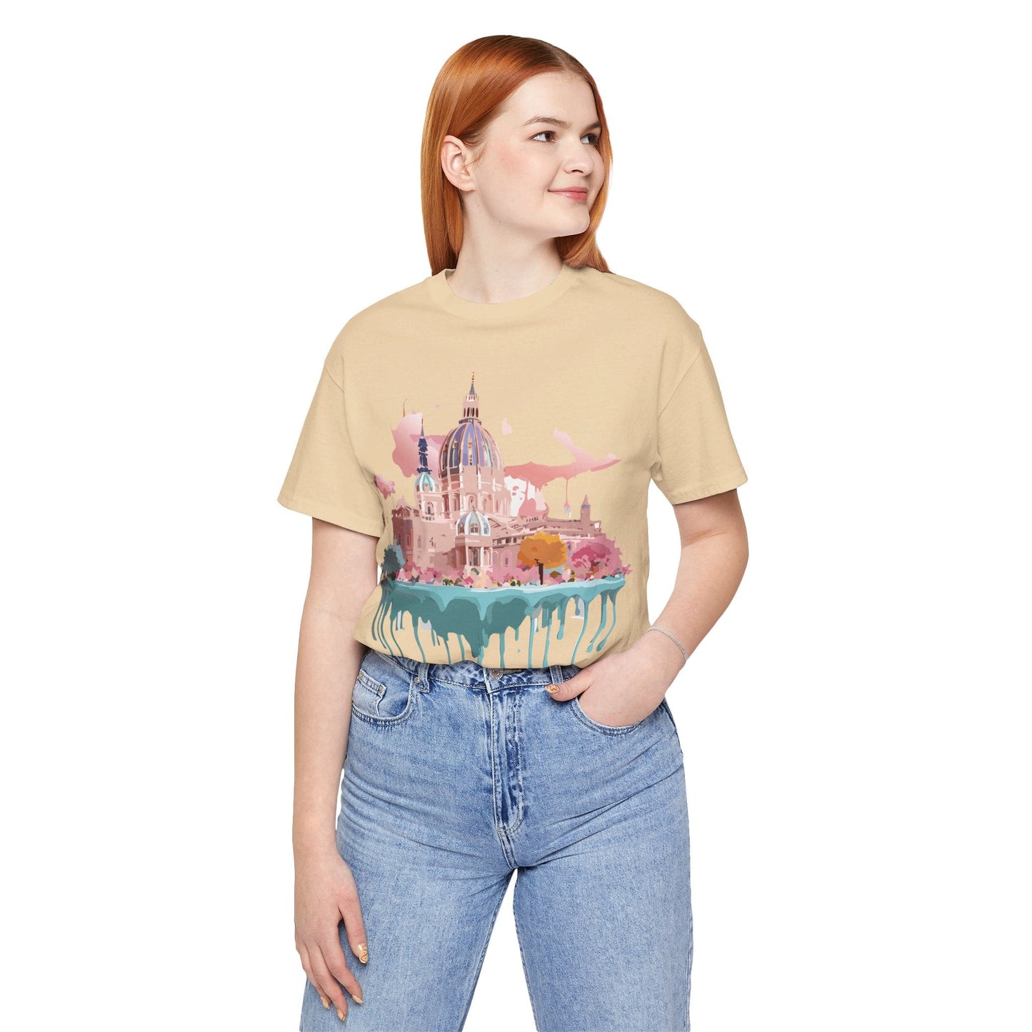 Adelpha Vienna Graphic Tee Unisex Short Sleeve Shirt Vintage Inspired Art Design