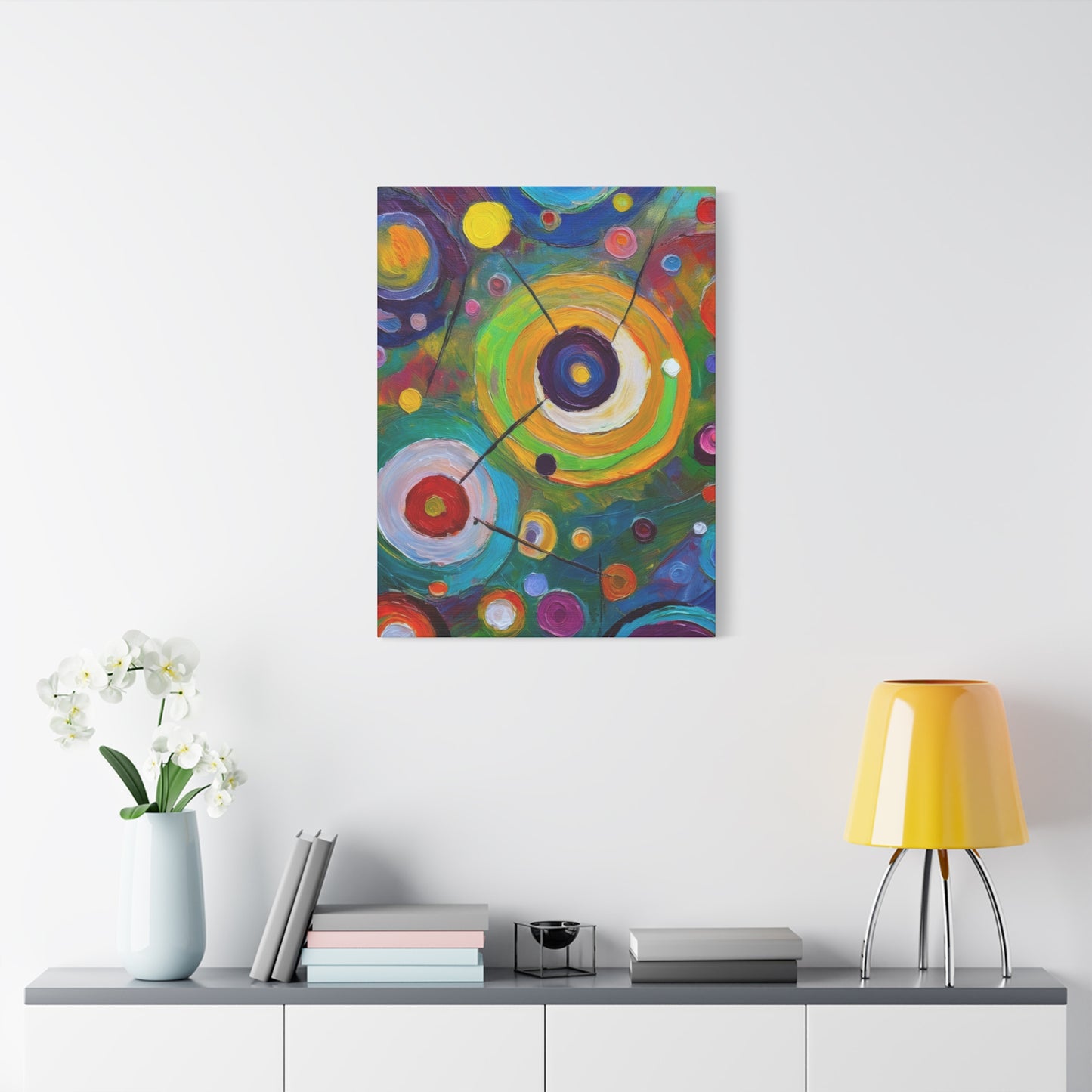 Abstract Oil Painting Print Canvas 20x24,20x30,24x30 24x32,24x36,30x40 32x48,36x48,40x60 Pine-Wood Inner Frame ABS-134