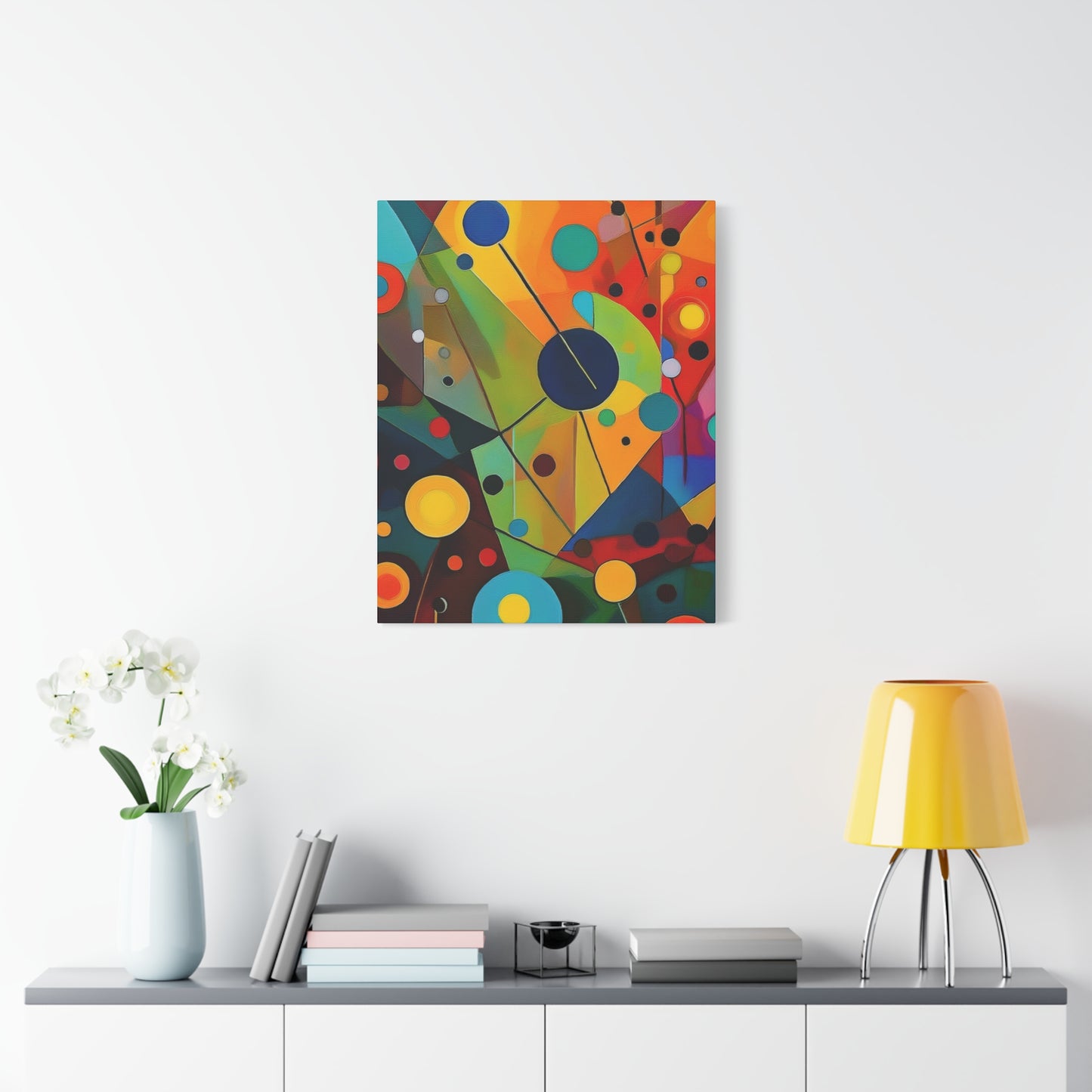 Abstract Oil Painting Print Canvas 20x24,20x30,24x30 24x32,24x36,30x40 32x48,36x48,40x60 Pine-Wood Inner Frame ABS-146