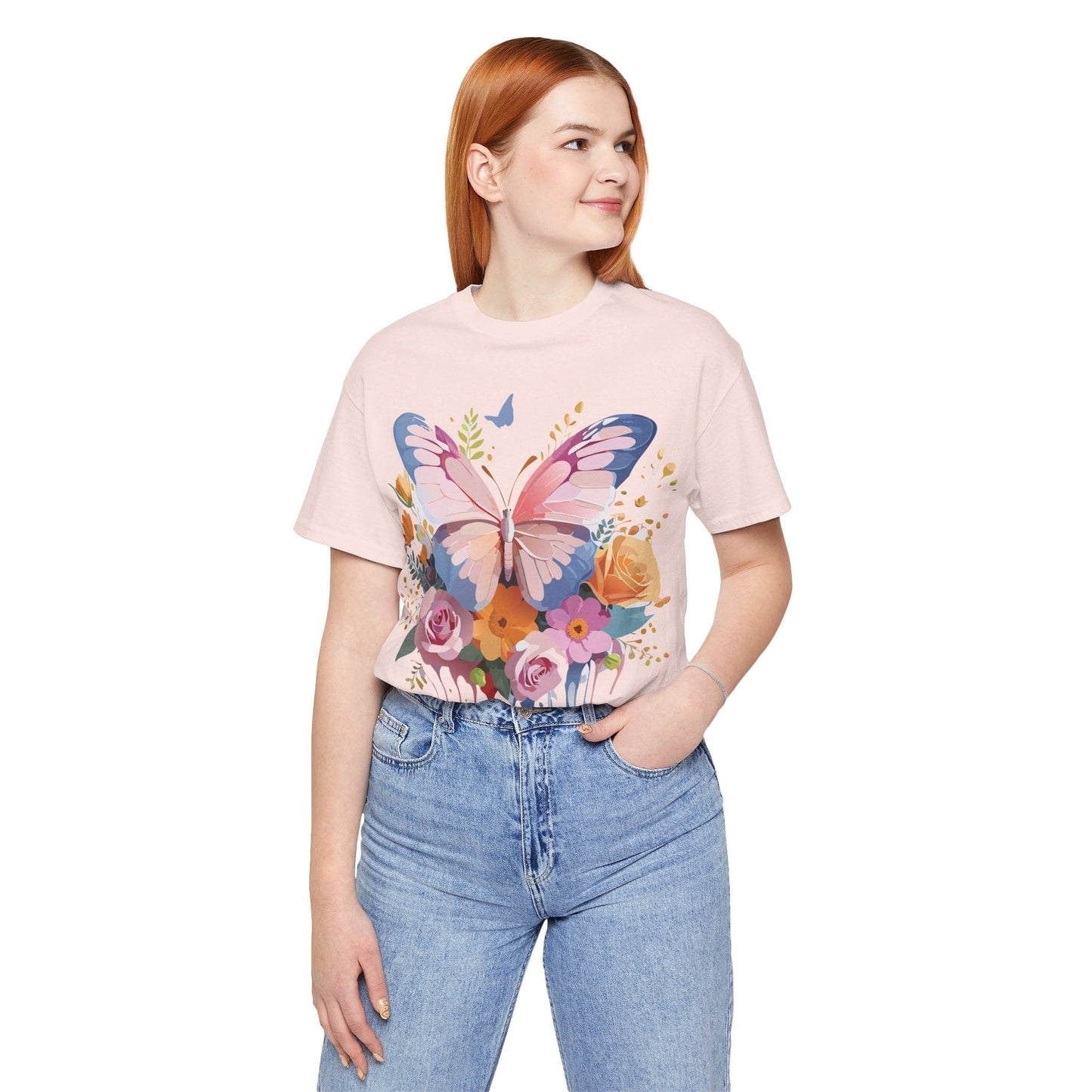 Butterfly Graphic Tee Unisex Art Design Shirt By Adelpha Vintage Inspired