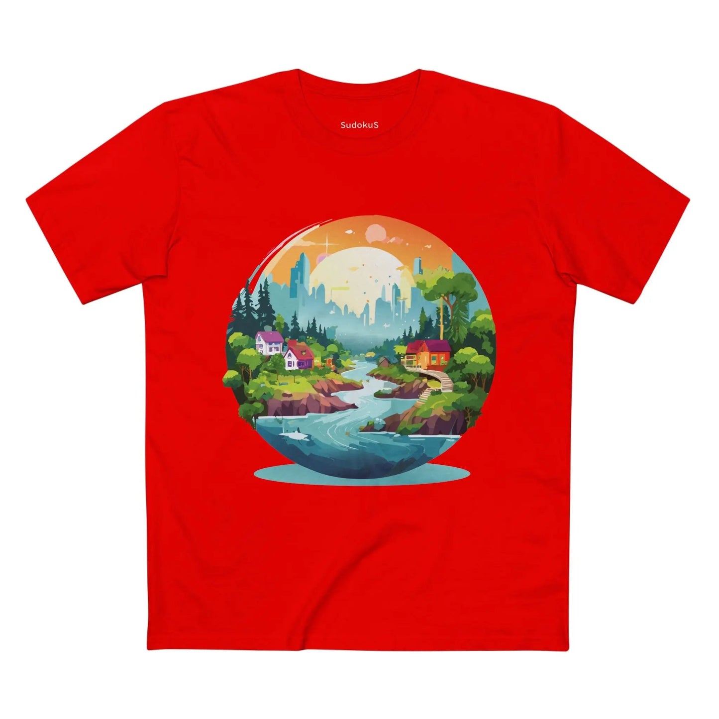 Fantasy Graphic Unisex 100 Cotton Staple Tee 21