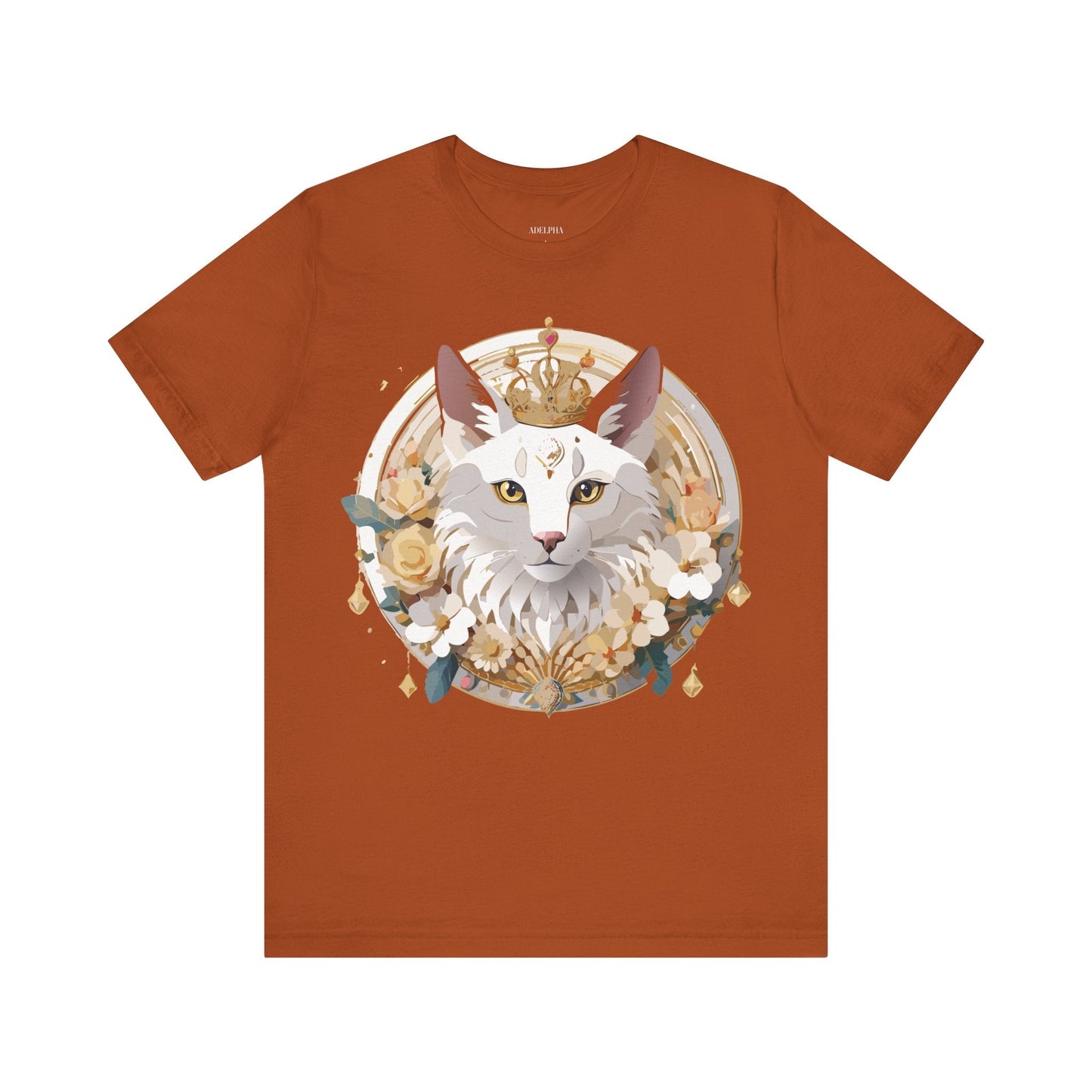 Medallion Graphic Unisex 100 Cotton Vintage Animal Medal Artwork Tee 38