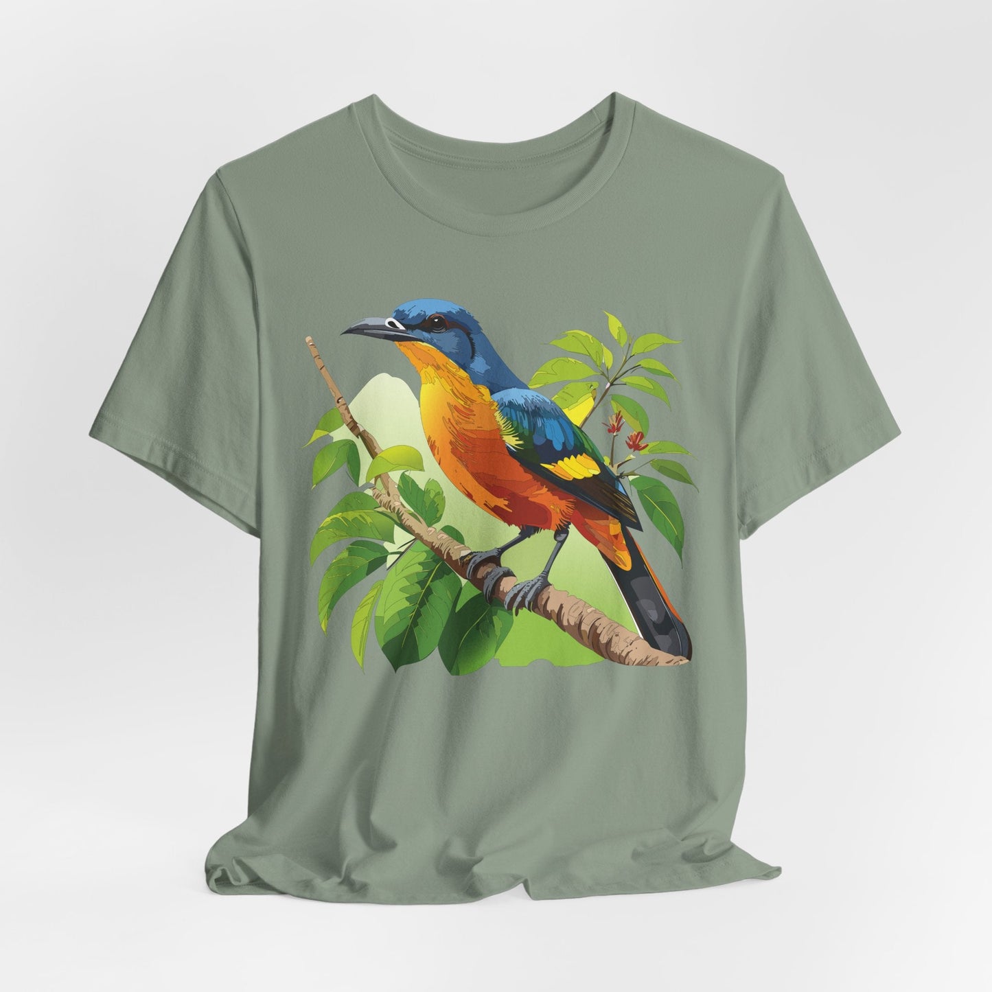 Unisex Animal Design Tee Shirt With Wildlife Graphics For Casual Everyday Wear And Comfort