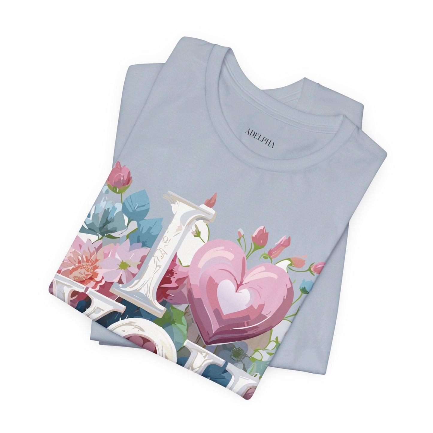 Valentine Graphic Tee Unisex Adelpha Art Design Vintage Inspired T Shirt For Everyday Wear