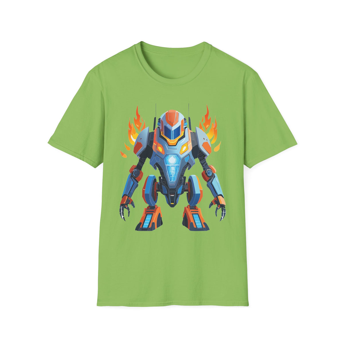 Cyborg Robot Terminator Graphic Tee Gildan Unisex 100 Cotton Tee Shirt a22