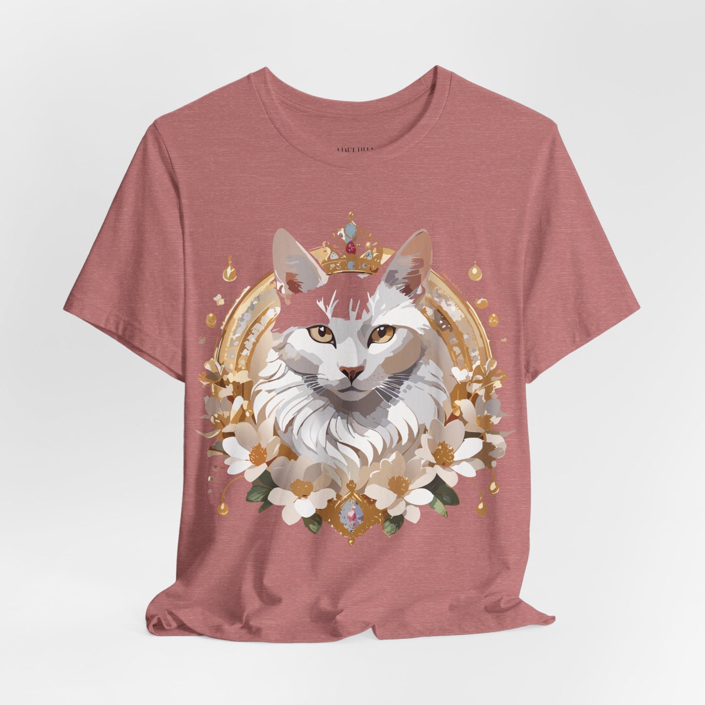 Medallion Graphic Unisex 100 Cotton Vintage Animal Medal Artwork Tee 21