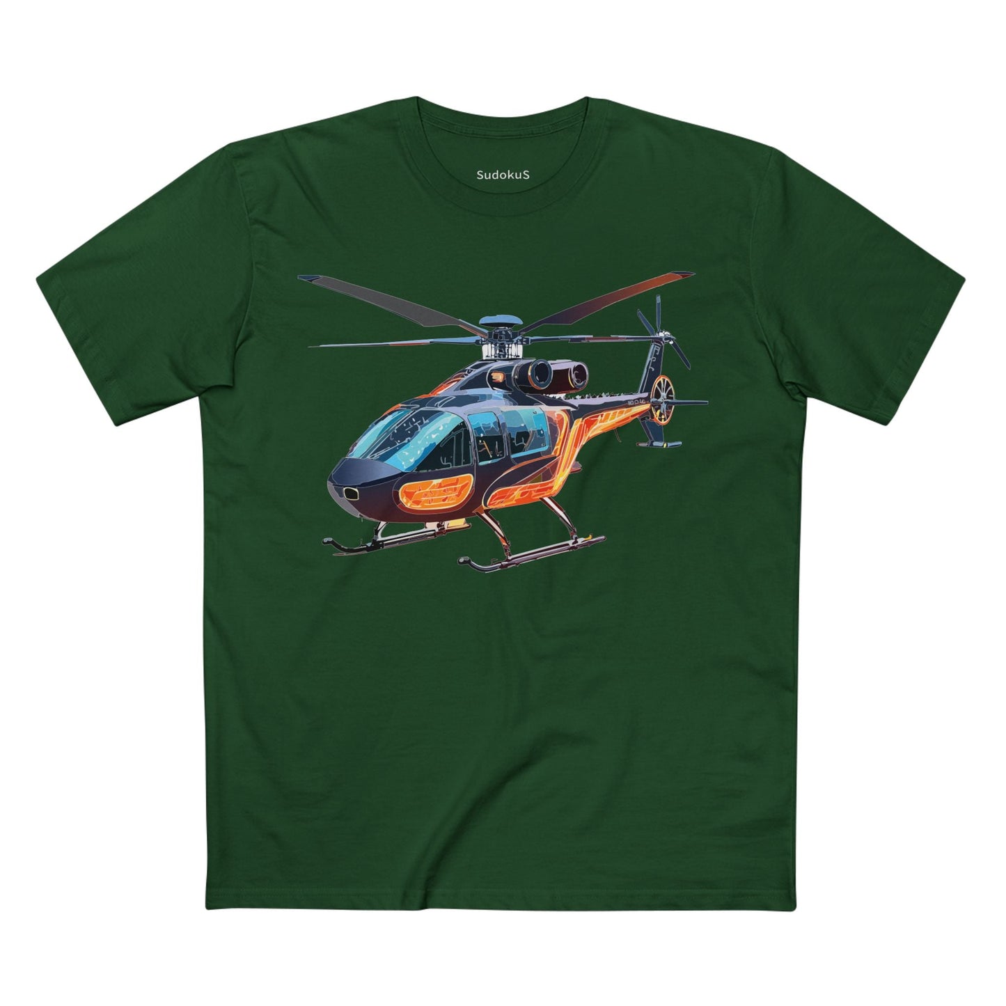 Chopper Graphic Unisex 100 Cotton Staple Tee 7