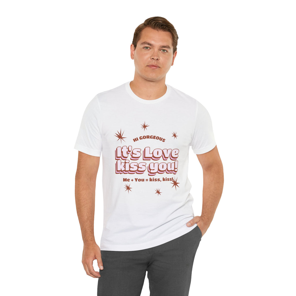 Valentine Day Graphic Tee Shirt - Bella+Canvas Unisex 100 Cotton 3