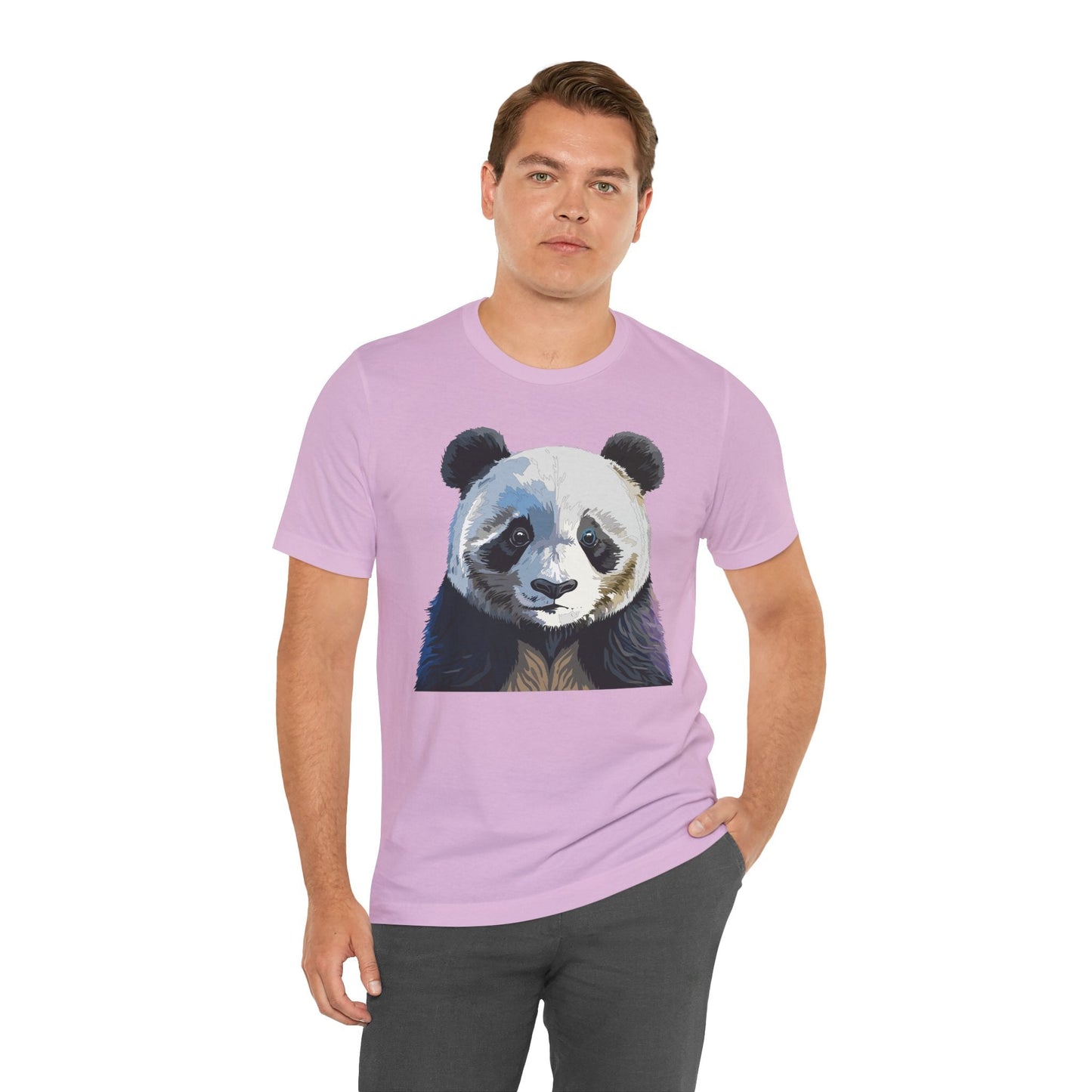 Unisex Animal Graphic Art Tee Shirt Softstyle Cotton Gildan 64000 Wild Animals Design