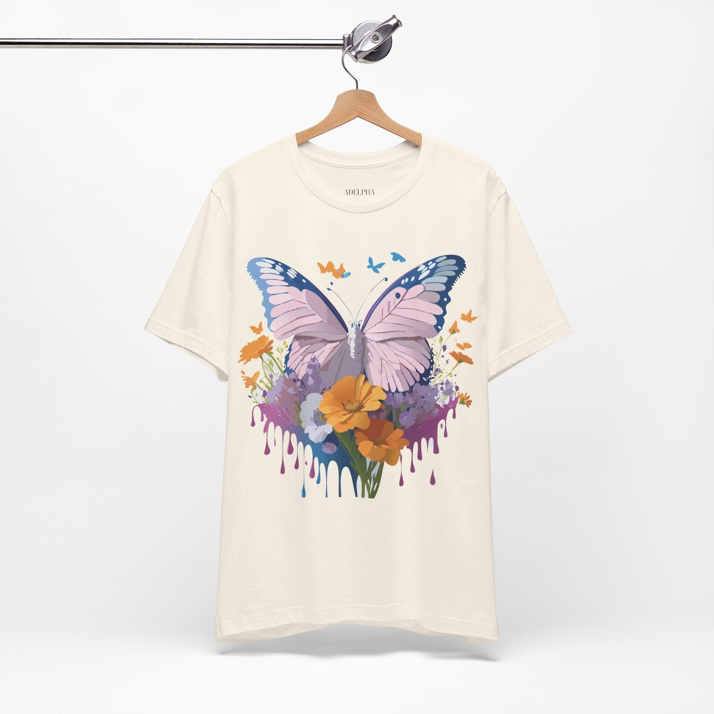 Adelpha Butterfly Graphic Tee Unisex Vintage Inspired Art Design Short Sleeve