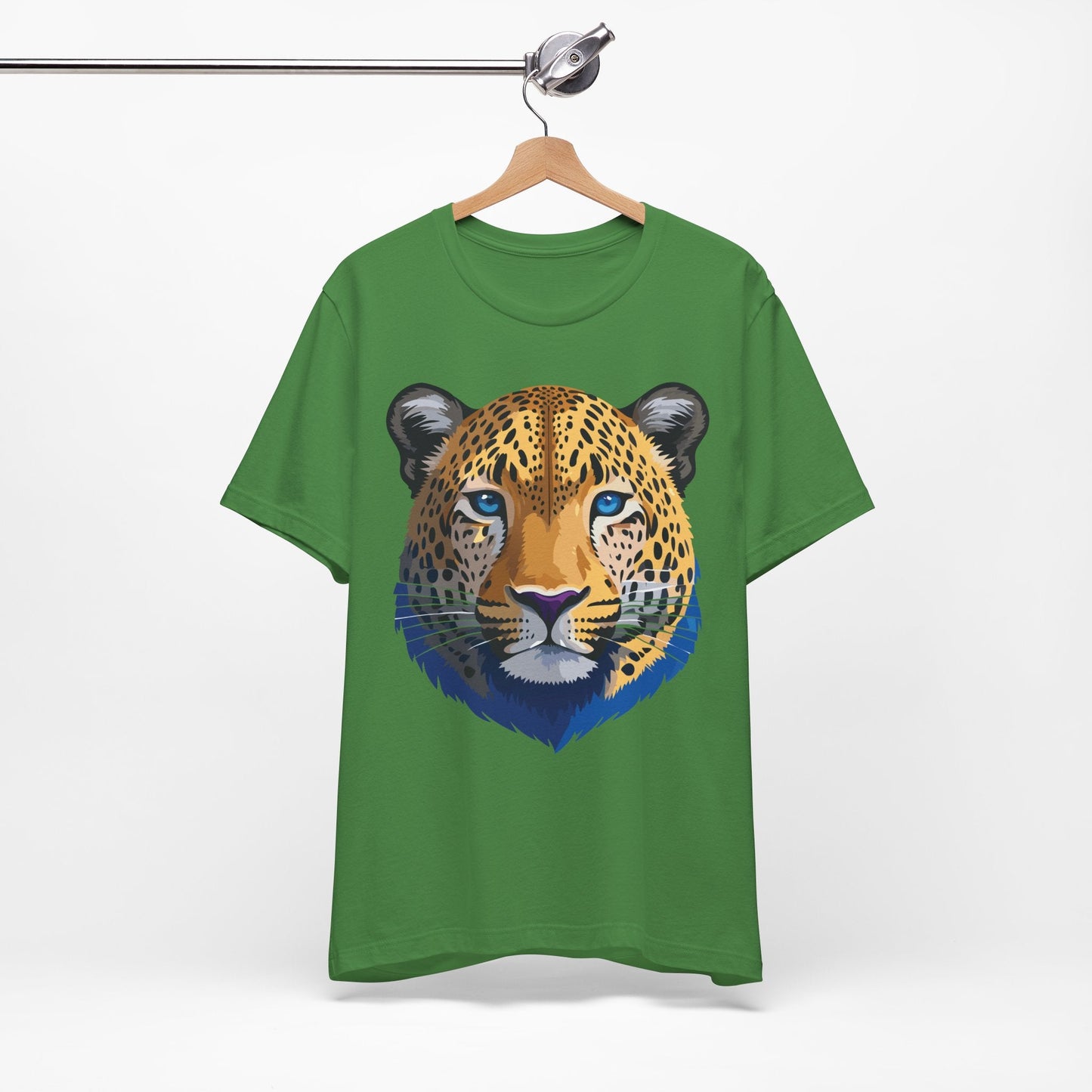 Unisex Animal Graphic Tee Shirt With Wildlife Art Design For Everyday Comfort Short Sleeve