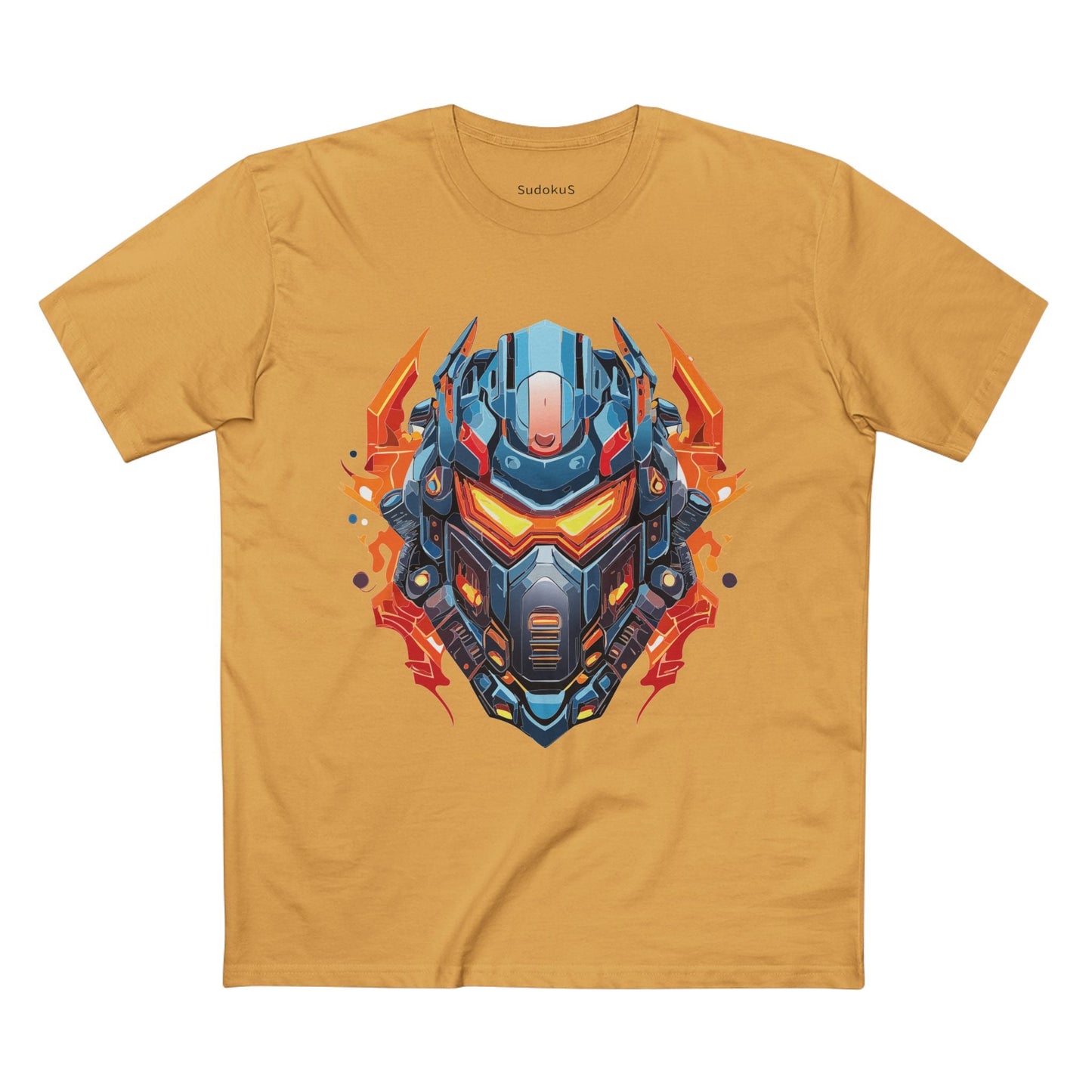Cyborg Robot Graphic Unisex 100 Cotton Staple Tee 16