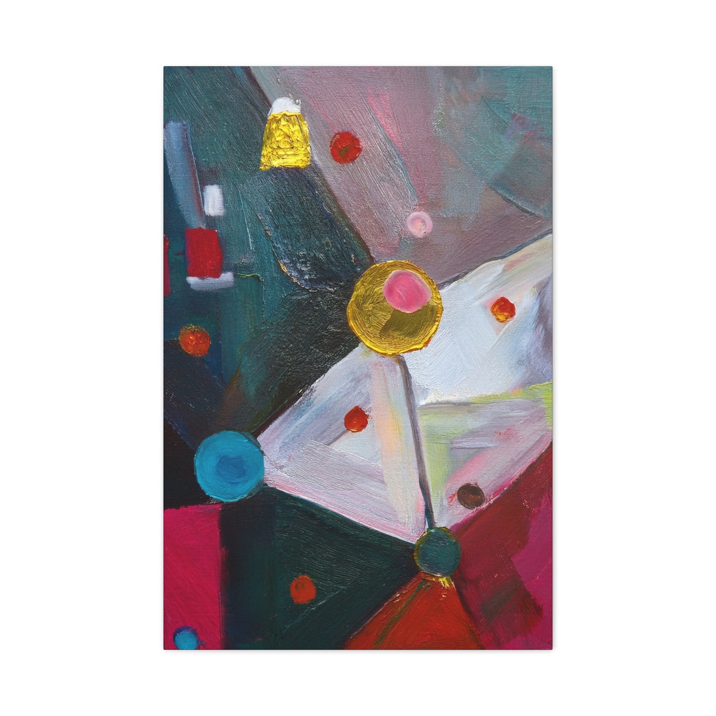 Abstract Oil Painting Print Canvas 20x24,20x30,24x30 24x32,24x36,30x40 32x48,36x48,40x60 Pine-Wood Inner Frame ABS-166