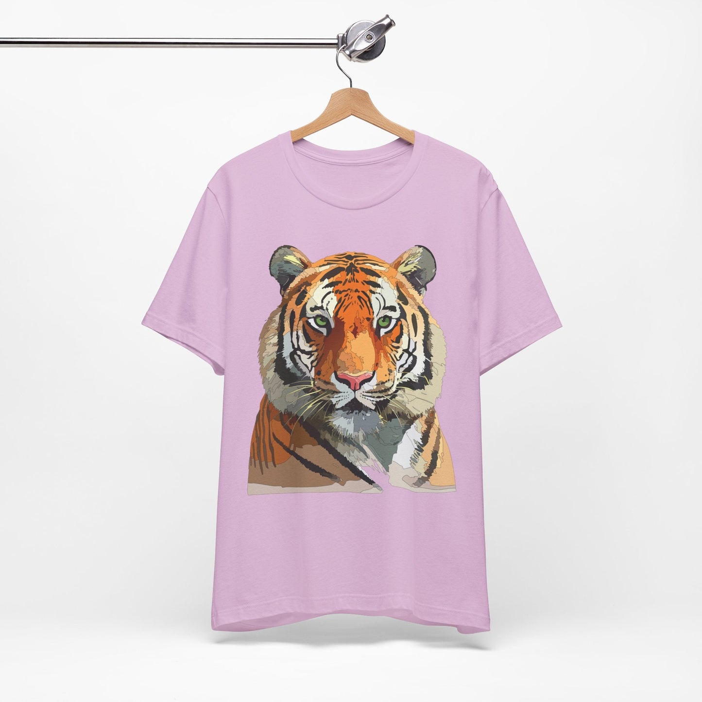 Unisex Animal Graphic Tee Shirt With Wildlife Art Design For Everyday Comfort Gildan 64000