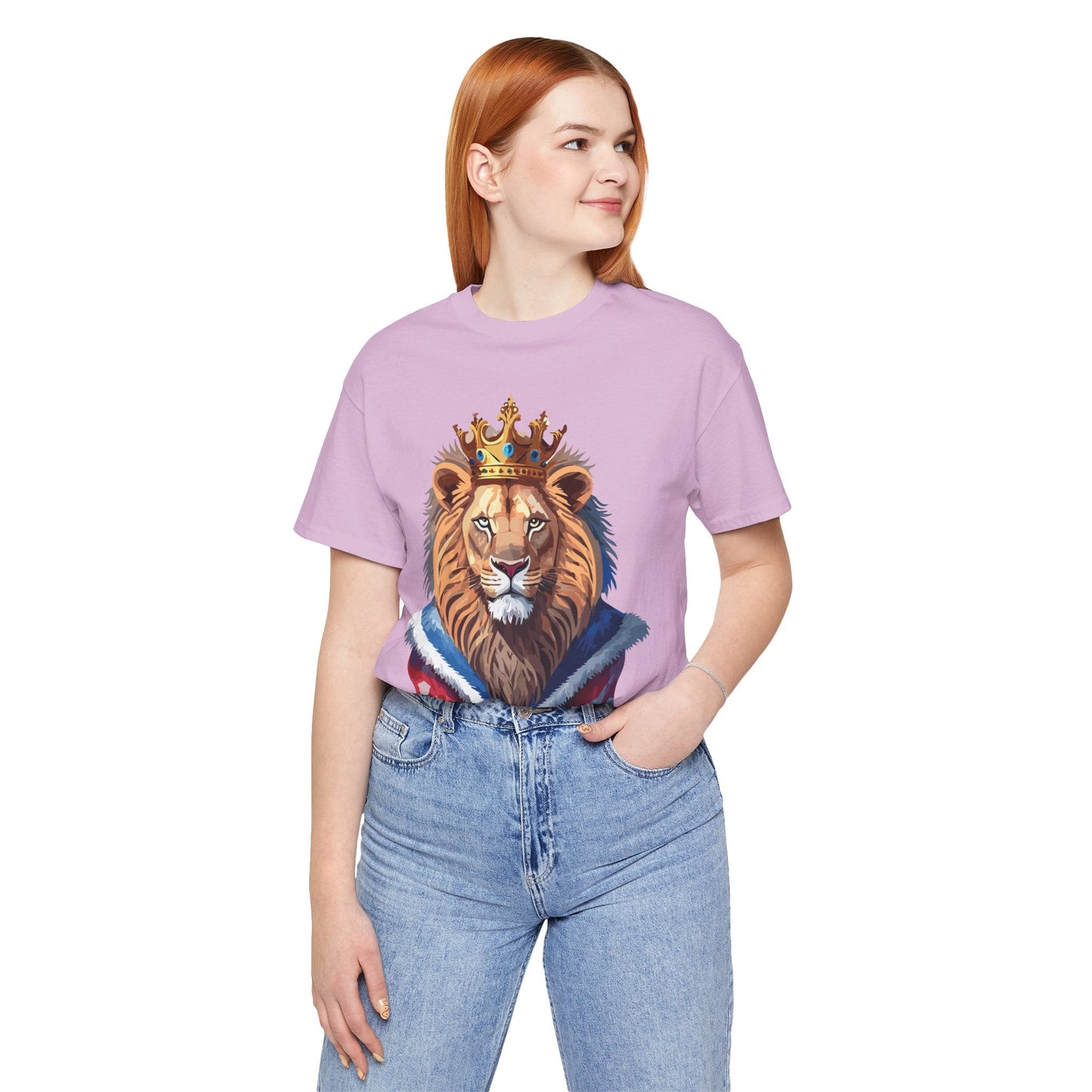 Unisex Animal T Shirt With Art Design Wild Animals Shirt Gildan Softstyle 64000 Cotton