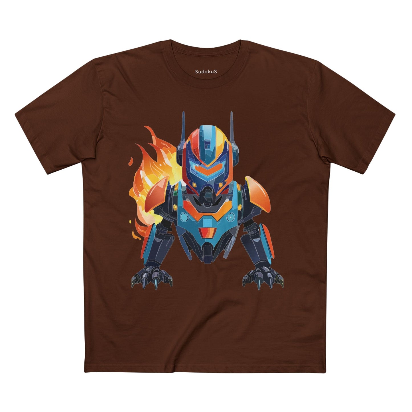 Cyborg Robot Graphic Unisex 100 Cotton Staple Tee 11
