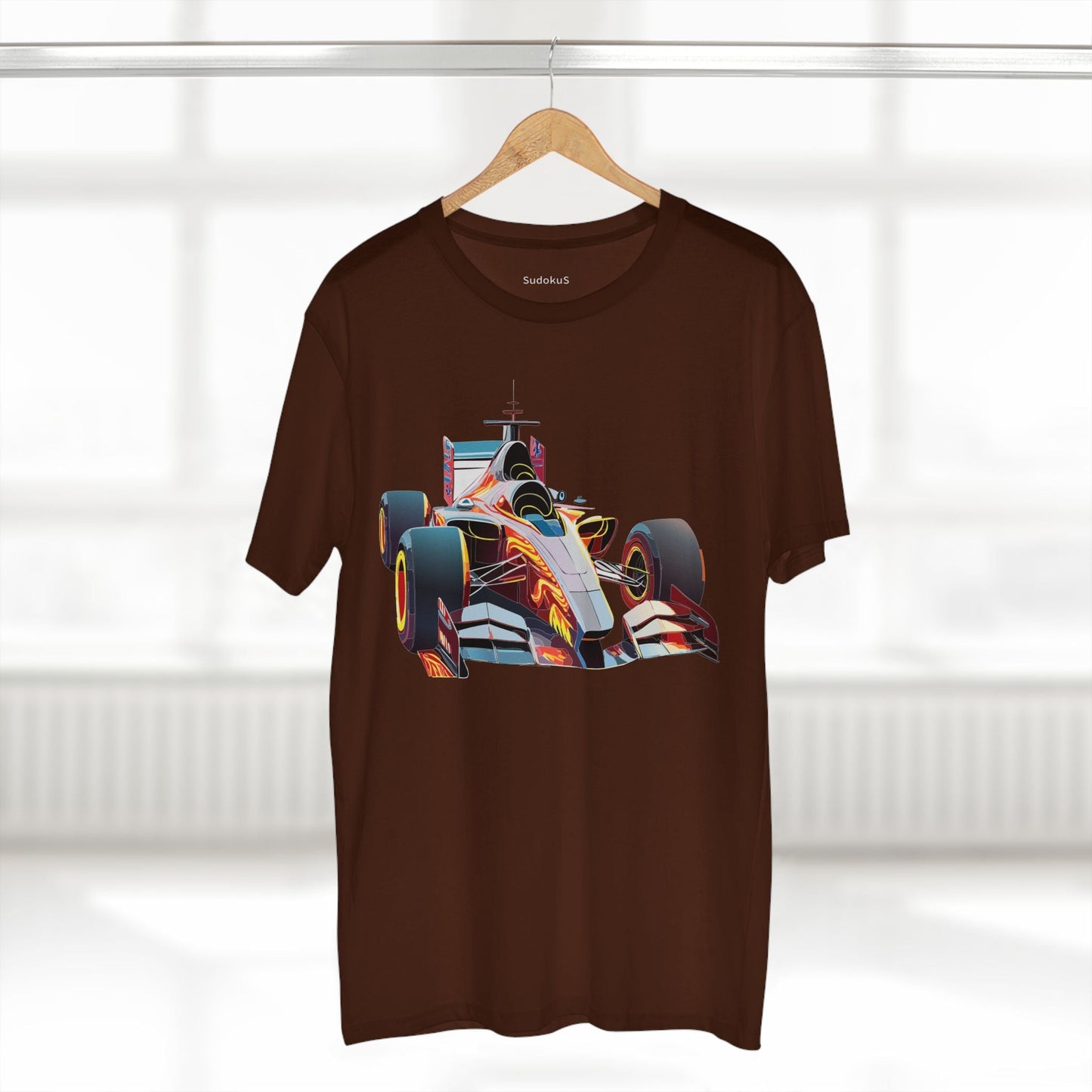 Car Graphic Unisex 100 Cotton Staple Tee 6