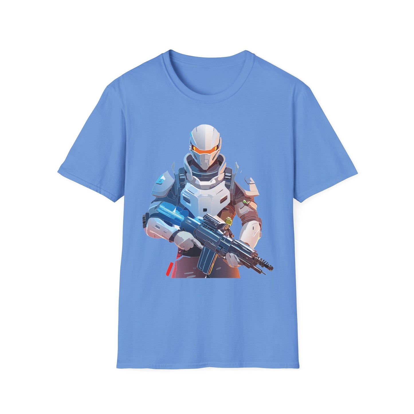 Robocop T Shirt Unisex Softstyle Ring Spun Cotton Tee With Robocop Art Design Premium Comfort
