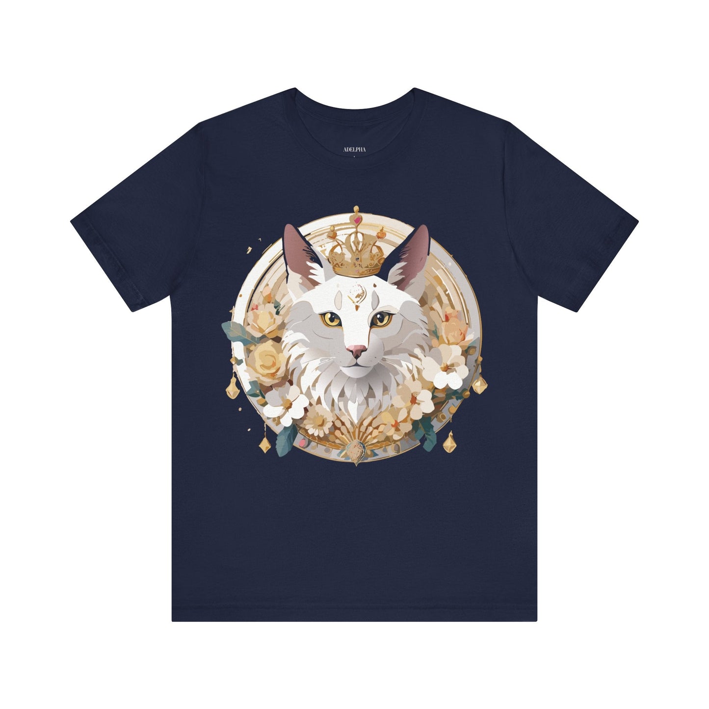Medallion Graphic Unisex 100 Cotton Vintage Animal Medal Artwork Tee 38