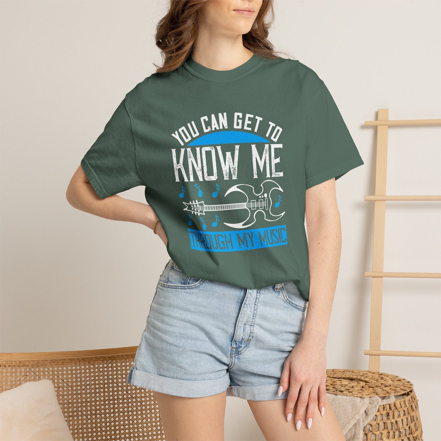 Music Graphic Design Unisex Cotton T-shirt m1