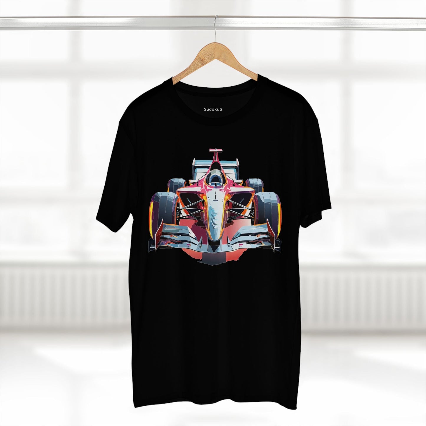 Car Graphic Unisex 100 Cotton Staple Tee 7