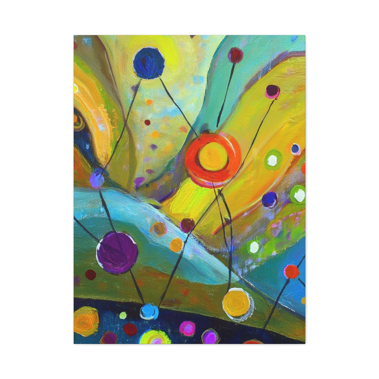 Abstract Oil Painting Print Canvas 20x24,20x30,24x30 24x32,24x36,30x40 32x48,36x48,40x60 Pine-Wood Inner Frame ABS-129