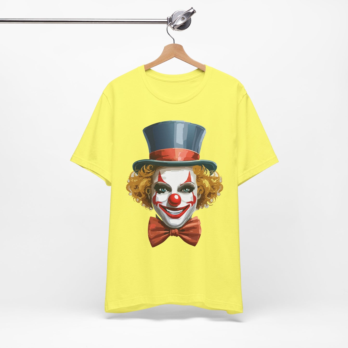 Clown Shirt, Funny Shirt, T-Shirt with Clown, Funny Art Design Tee, Circus Tees, Circus T-Shirt, Unisex Humor Wear 11