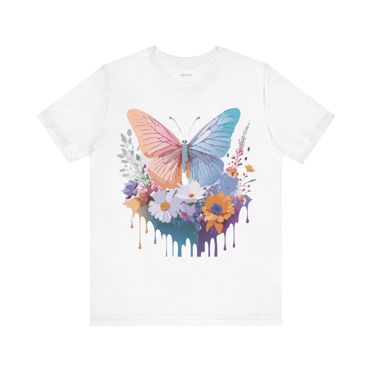 Butterfly Graphic T Shirt Unisex Adelpha Artwork Tee Vintage Style