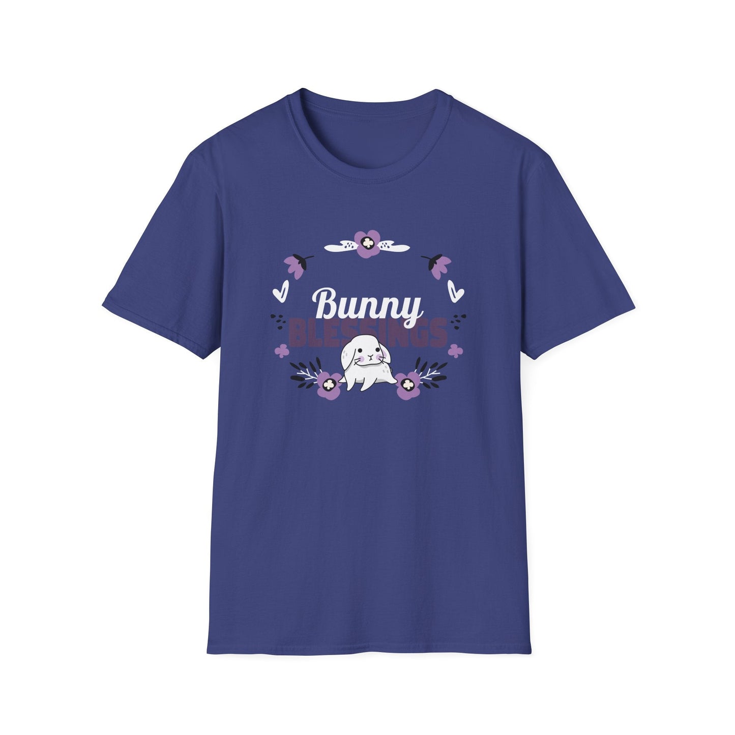 Easter Bunny T Shirt Unisex Gildan Softstyle 64000 Tee With Easter Signature Design