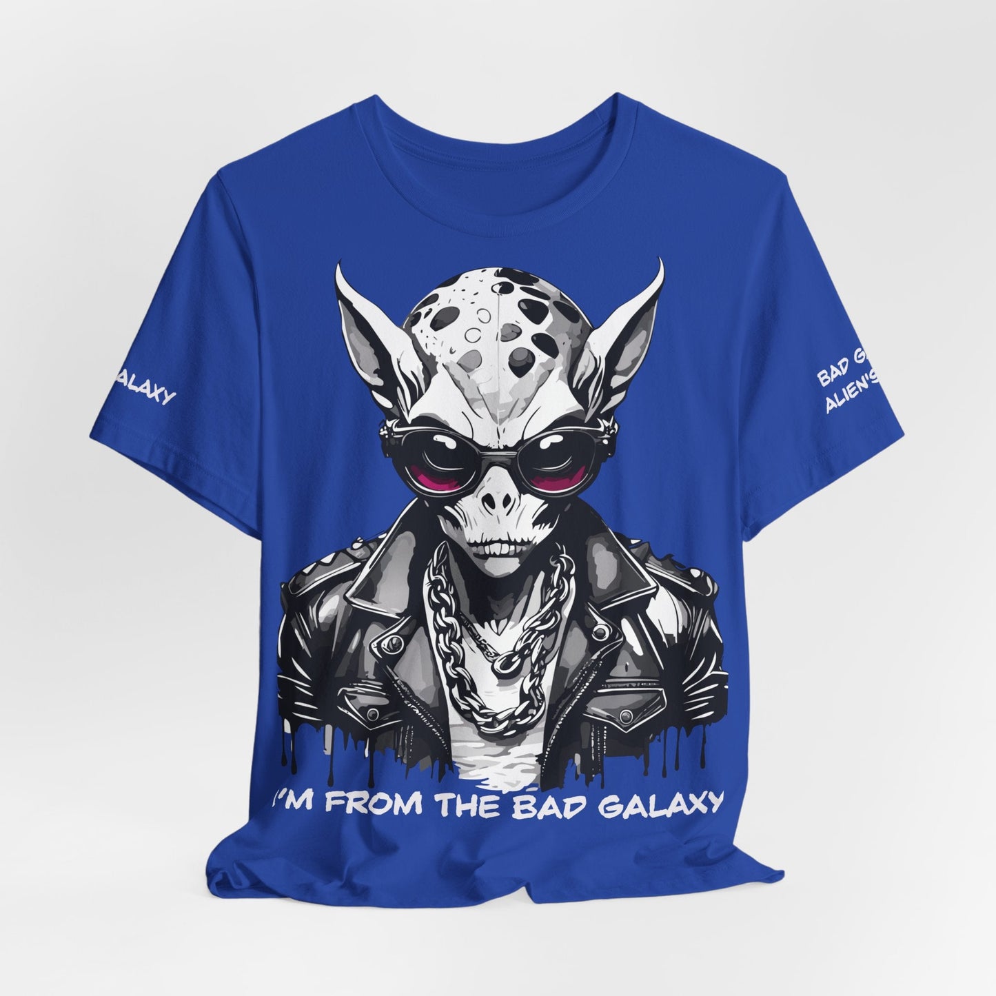 Alien Tee Shirt From Bad Galaxy Made To Order 100 Percent Cotton With Eco Friendly Inks