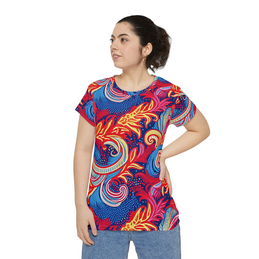 Abstract Print Shirt, Shirt with Abstract Print
