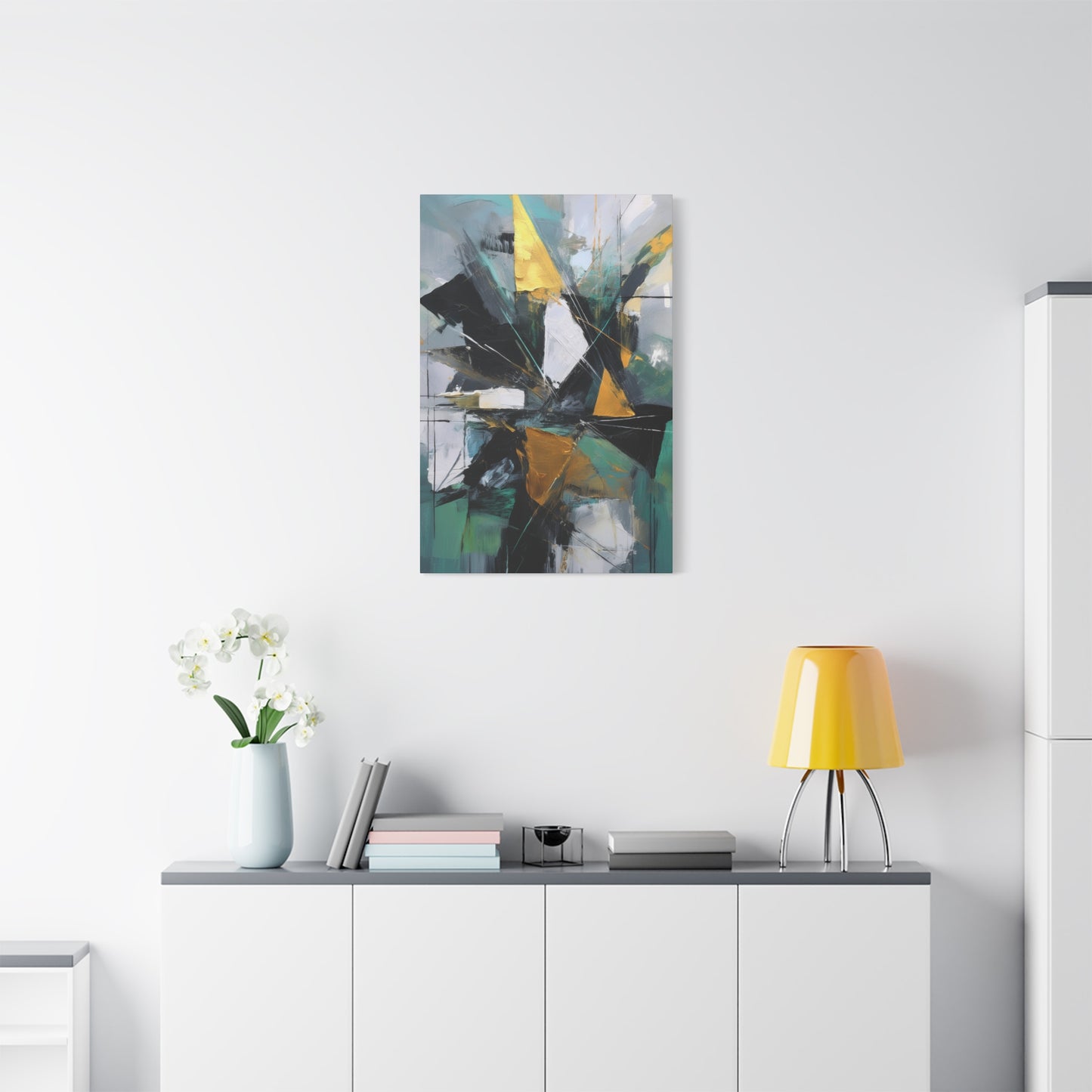 Abstract Oil Painting Print Canvas 20x24,20x30,24x30 24x32,24x36,30x40 32x48,36x48,40x60 Pine-Wood Inner Frame ABS-208