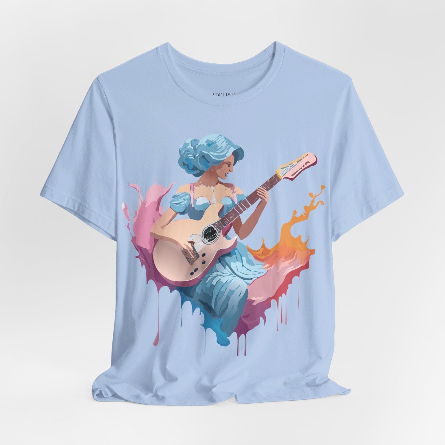 Music T Shirt Graphic Tee Unisex Adelpha Vintage Inspired Artwork Casual Everyday Wear