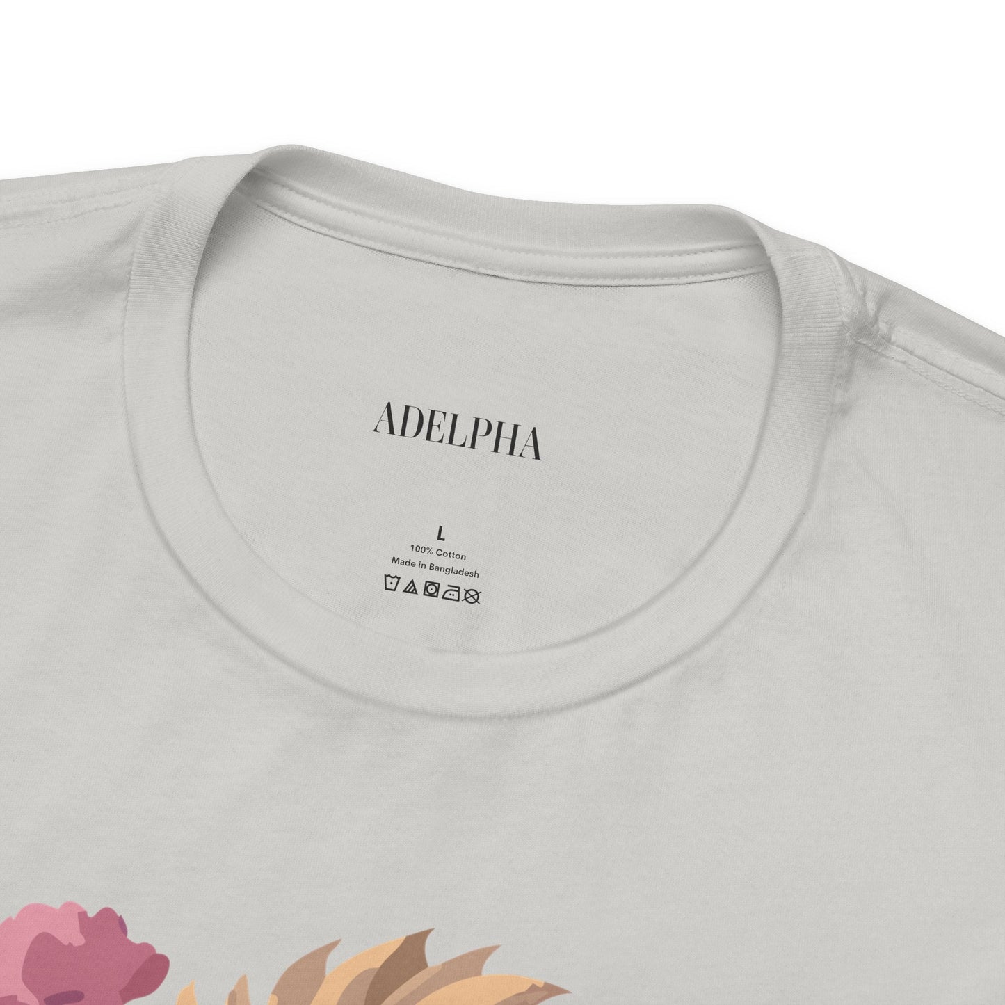 Adelpha Lion Shirt Unisex Graphic Tee Short Sleeve Vintage Style Lion Design Artwork