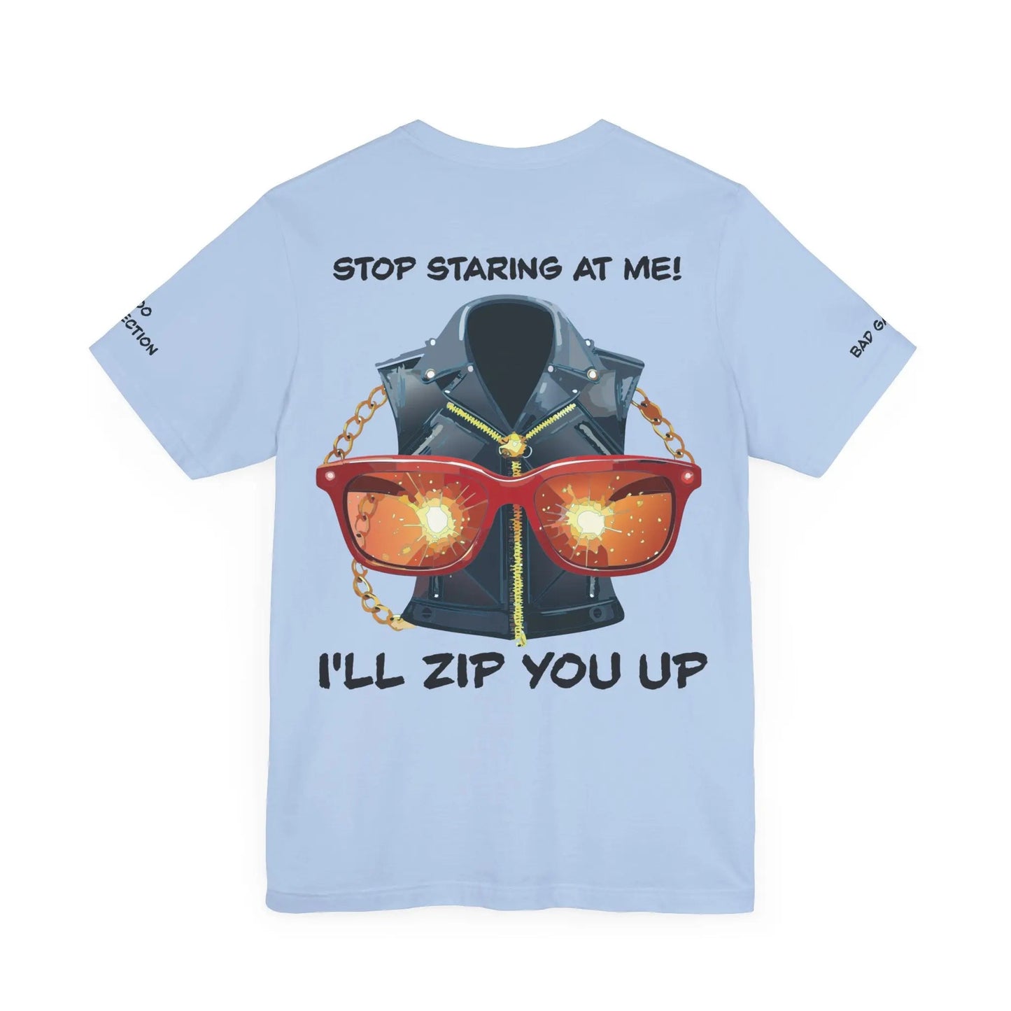 Bad Galaxy Animal T Shirt Made To Order 100 Percent Cotton Tee With Eco Friendly Inks Designed In US