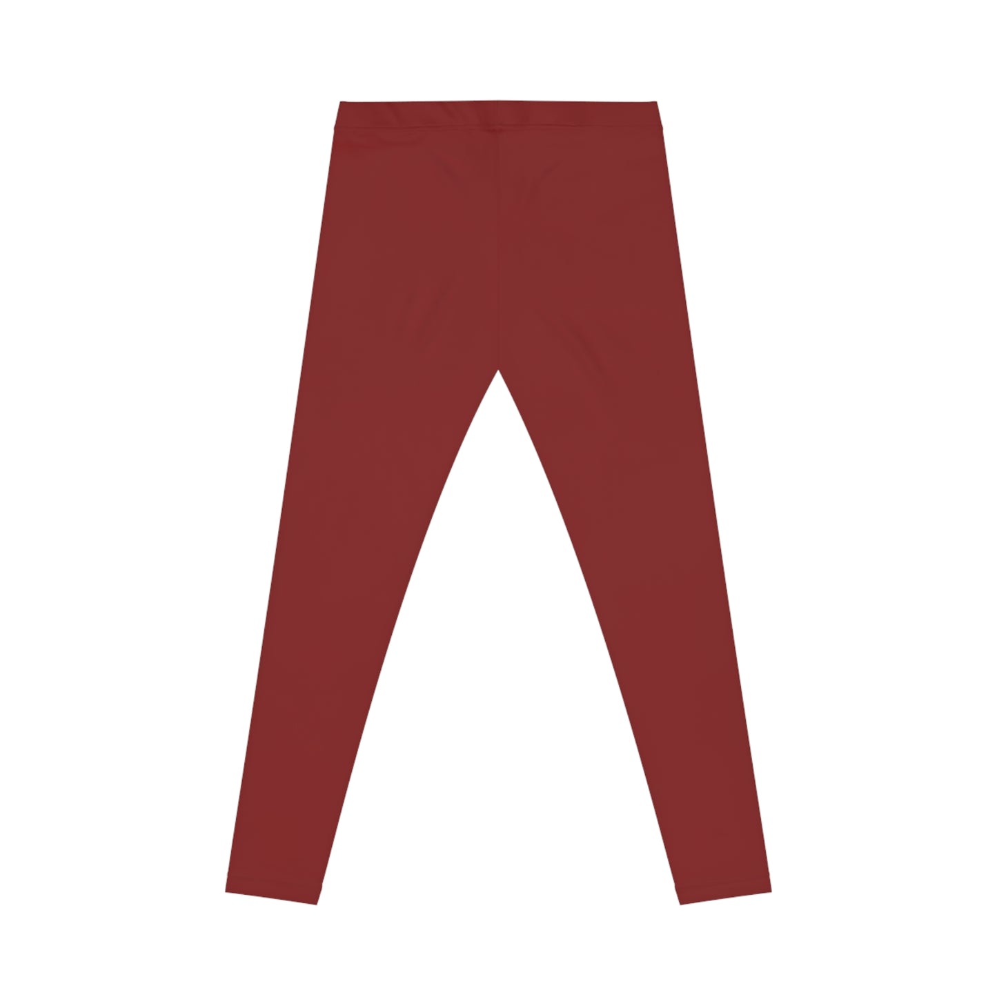 Crushed Berry Color Women's Poly-Span Casual Leggings XS-2XL