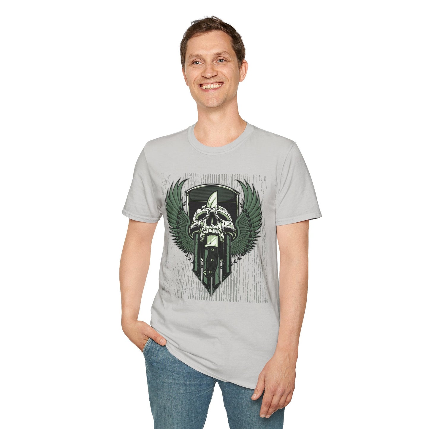 Art Graphic T Shirt Unisex Softstyle Gildan 64000 Cotton Tee With Graphic Design