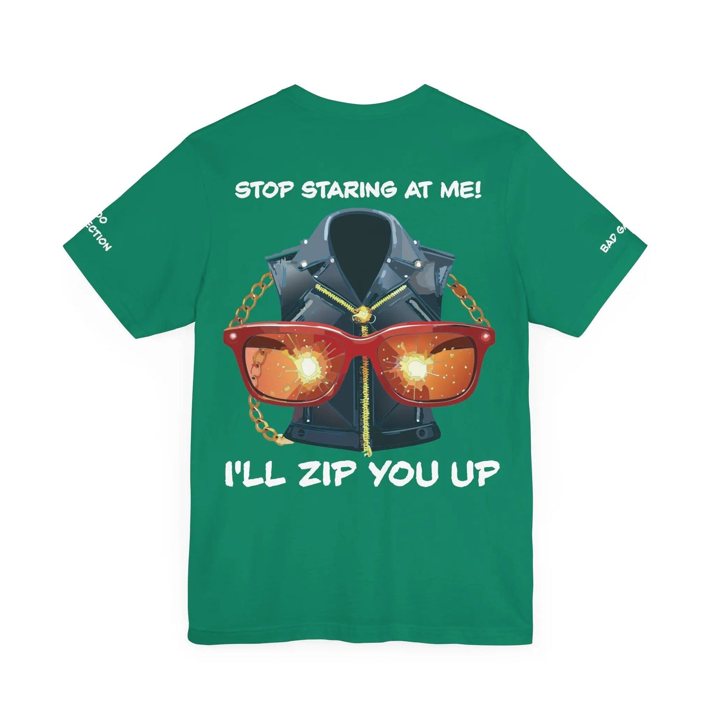 Bad Galaxy Animal T Shirt Made To Order 100 Percent Cotton Tee With Eco Friendly Inks Designed In US