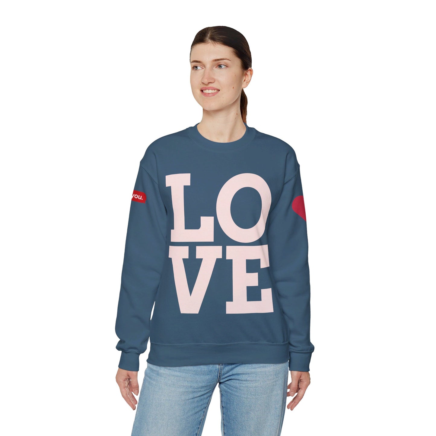 Unisex Heavy Blend Sweatshirt - LOVE