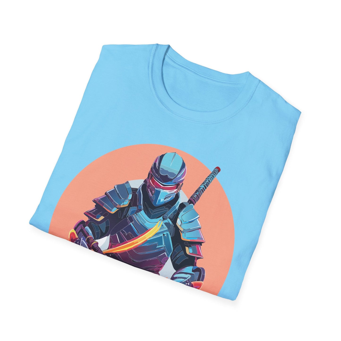 Samurai Shirt Unisex T Shirt 100 Percent Ring Spun Cotton Softstyle Tee Gildan 64000