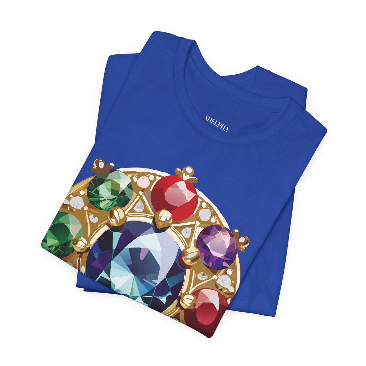 Jewelry Graphic Unisex 100 Cotton Vintage Treasure Art T-Shirt 39