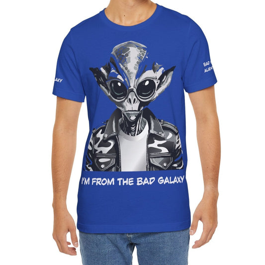 Alien T Shirt From Bad Galaxy Made To Order 100 Cotton Eco Friendly Inks Soft Comfortable