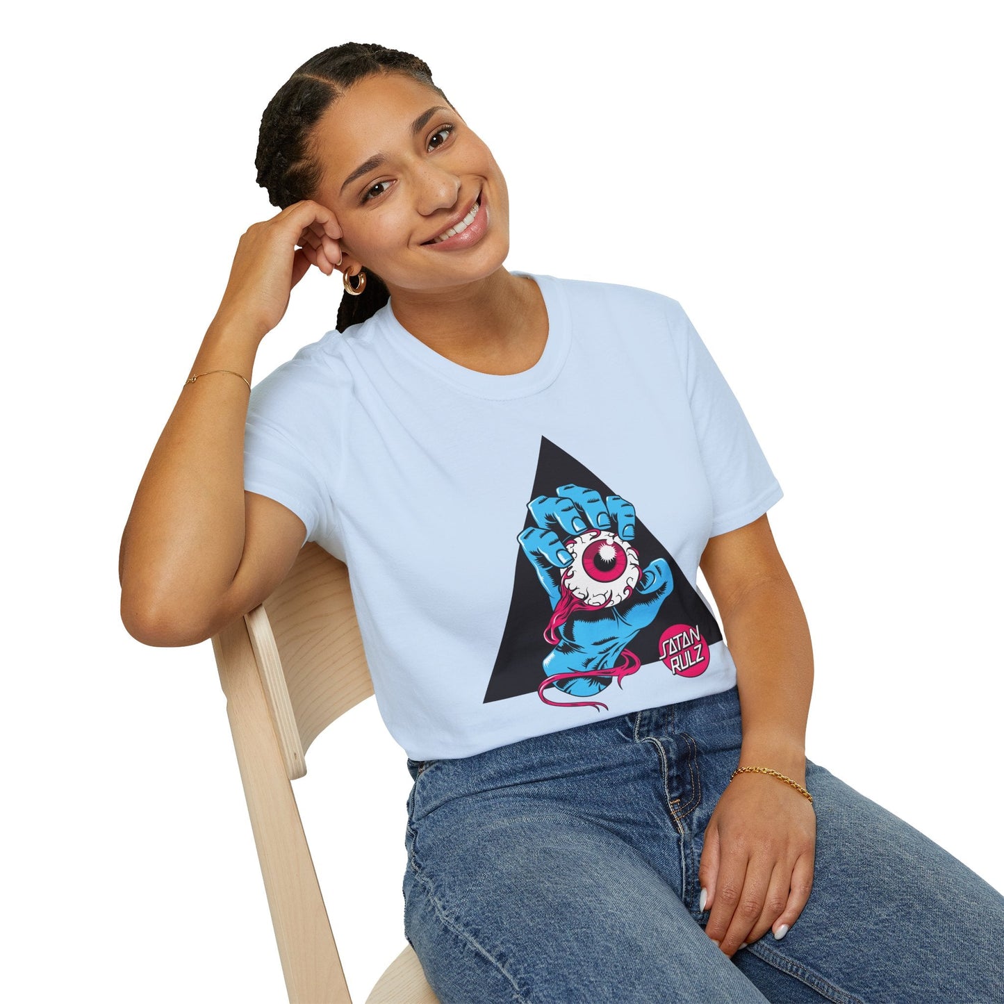 Cartoon T Shirt Unisex Animation Tee Funny Tee Gildan Softstyle 64000 100 Percent Ring Spun Cotton